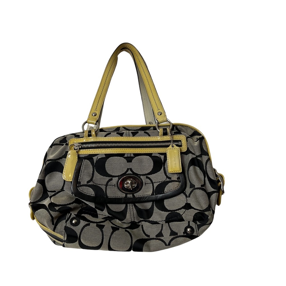 Coach Bonnie Signature M0873-13402 green interior